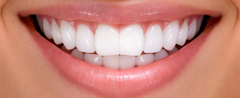 After — white teeth